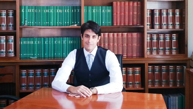 Nella foto l'Avvocato Vittorio Palamenghi dello Studio Legale De Iure di ROMA in convenzione con la Segreteria Provinciale CONSAP 